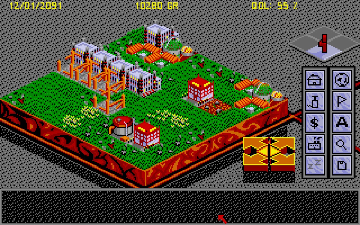 An established Second Wave colony on the Atari ST: habitats, laboratories and construction under way